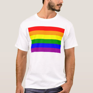 Gay Pride-Flagge / Regenbogenflagge T-Shirt