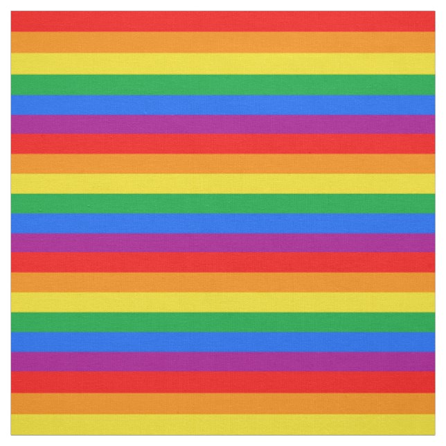 Gay Pride-Flagge Stoff (Muster)