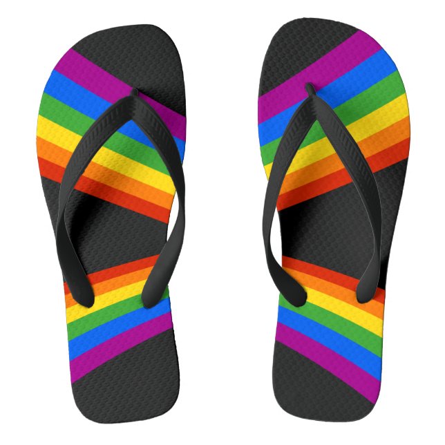 Gay Pride-Flip-Flops Flip Flops (Fußbett)