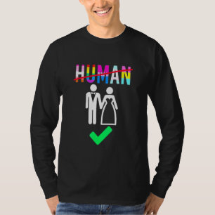 Gay Pride für die menschliche Flagge Monat für die T-Shirt
