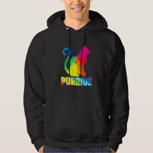 Gay Pride für Frauen - LGBT Cat Purride Hoodie