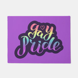 Gay Pride Fußmatte