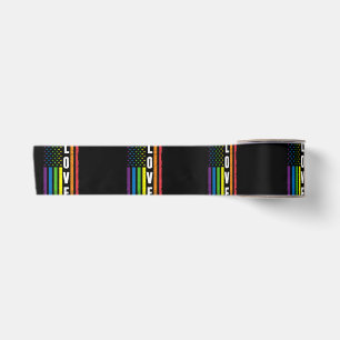 Gay Pride gibt Männern LGBT Rainbow Flag Gay Lo Satinband