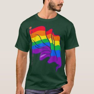 Gay Pride Gleichberechtigung Lgbtq Rainbow Flag Me T-Shirt