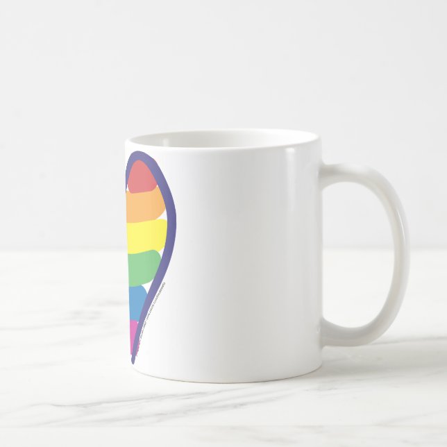 GAY-PRIDE-HERART-in-catneato Kaffeetasse (Rechts)