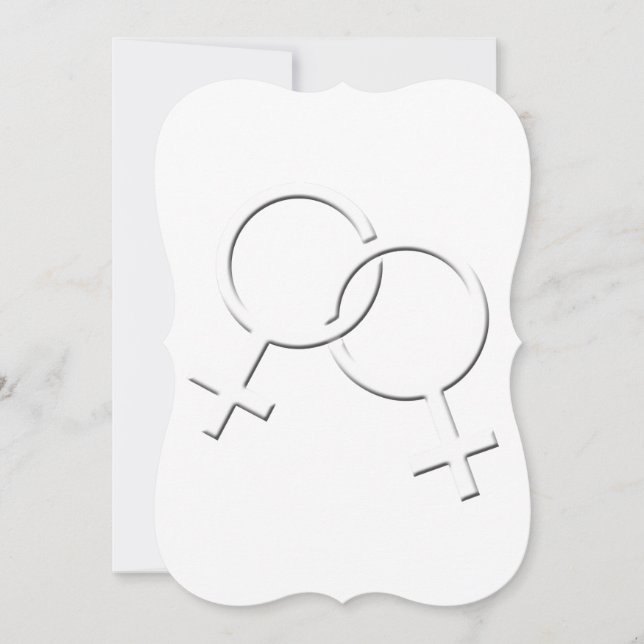 Gay Pride Hochzeitseinladungen Liebe gleichgeschle Einladung (Vorderseite)