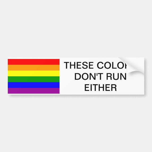 GAY PRIDE, HOMOSEXUELLES, STOLZ, AUTOAUFKLEBER, AUTOAUFKLEBER (Vorne)