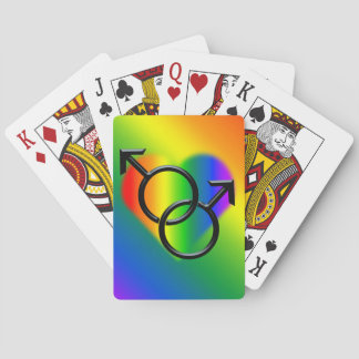 Gay pride Jouer Cartes Rainbow Love Cartes de jeu