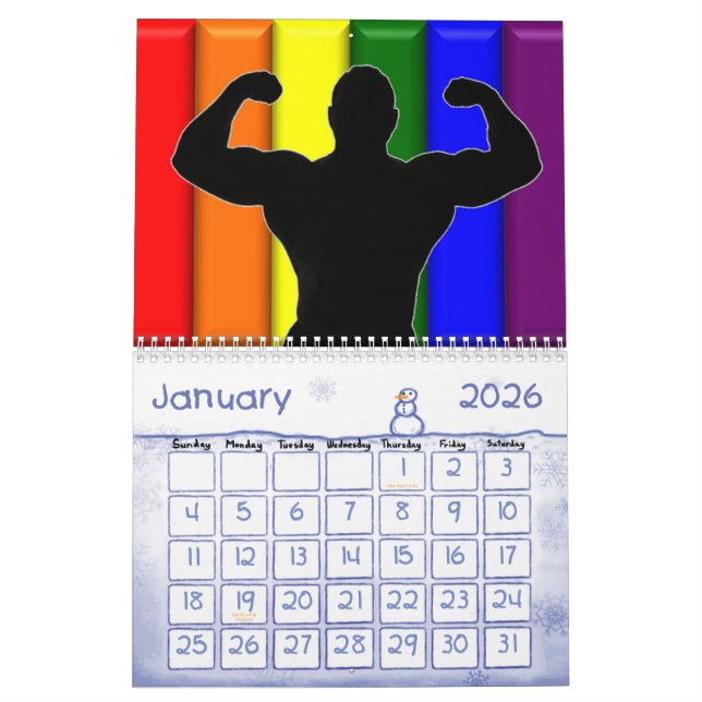 Gay Pride-Kalender 2011 Kalender (Jan 2026)