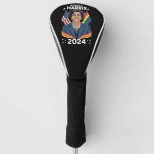 Gay Pride Kamala Harris 2024 Vizepräsident LGBTQ+ Golf Headcover