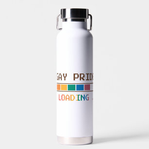Gay Pride - Laden der LGBTQ-Bar für Fortschritt Trinkflasche