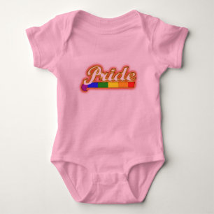 Gay Pride Leuchtender Stolz Baby Strampler