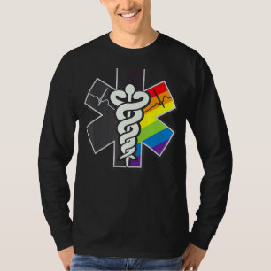 Gay Pride Lgbt Monat für die Rainbow-Symbol-Schlei T-Shirt