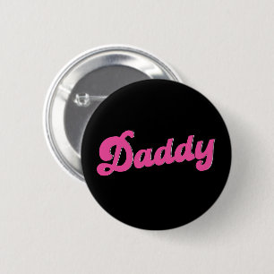 Gay Pride LGBT Rosa Bär Gay Daddy  Button