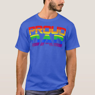 Gay Pride LGBTQIA+ LGBT Vater Parent Prient Vater T-Shirt