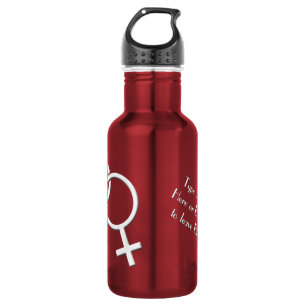 Gay Pride Liebe Flaschen mit gleichgeschlechtliche Edelstahlflasche