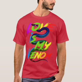 Gay Pride Liebe ist mein Venom T-Shirt