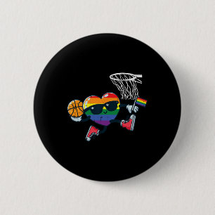 Gay Pride Monat Skelett Herz LGBTQ Verbündeter Reg Button