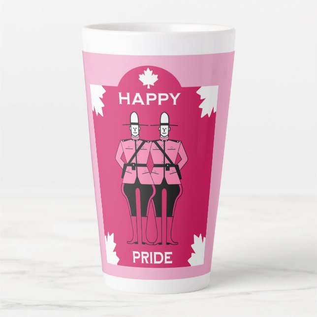 Gay Pride Month Kanada Milchtasse (Vorderseite)