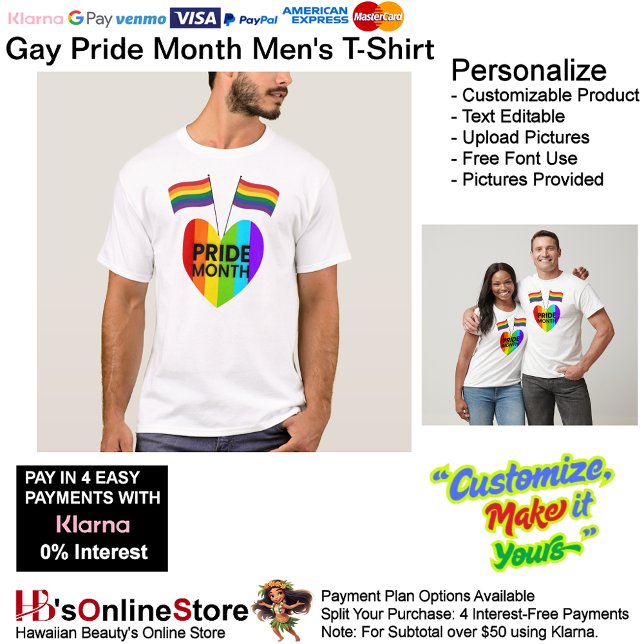 Gay Pride Month T - Shirt der Männer (Gay Pride Month Men's T-Shirt.)