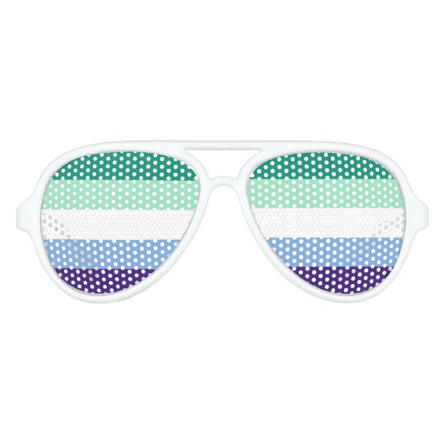 Gay Pride Partybrille (Vorderseite)
