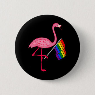 Gay Pride Pink Flamingo Lgbt Pride Month Geschenke Button