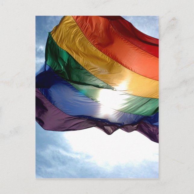 Gay Pride Postkarte (Vorderseite)