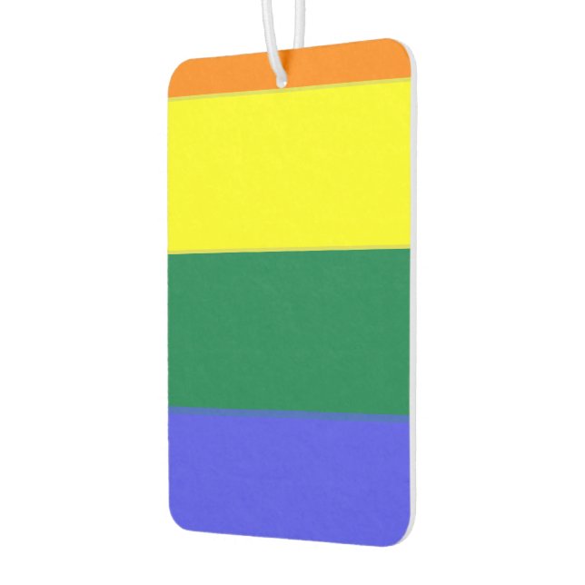 Gay Pride Rainbow Autolufterfrischer (Links)