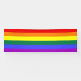 Gay Pride Rainbow Banner