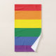 Gay Pride Rainbow LGBT Themed Badhandtuch Set (Handtuch)