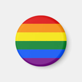 Gay Pride Rainbow Magnet