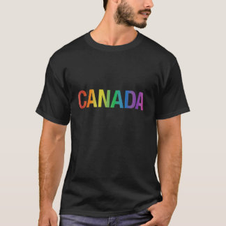 Gay Pride-Regenbogen-Kanada-T - Shirt