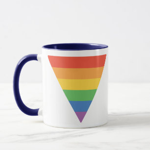 Gay Pride-Regenbogendreieck Tasse