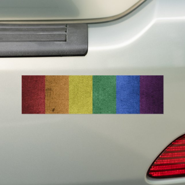 Gay Pride-Regenbogenflagge Autoaufkleber (Auf Auto)