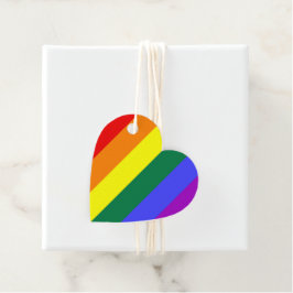 Gay Pride-Regenbogenflagge Geschenkanhänger
