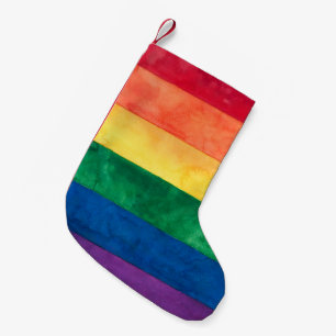 Gay Pride-Regenbogenflagge Kleiner Weihnachtsstrumpf