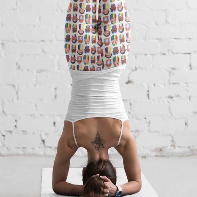 Gay Pride Regenbogenflaggen Leggings (Von Creator hochgeladen)