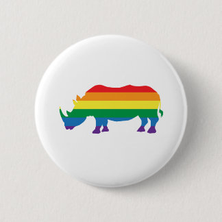 Gay-Pride-Rhino Button