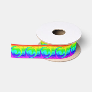Gay Pride Ribbon Satinband