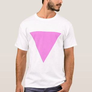 Gay Pride-rosa Dreieck T-Shirt