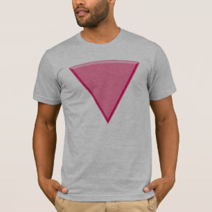 Gay Pride-rosa Dreieck T-Shirt