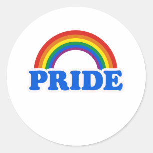 GAY PRIDE RUNDER AUFKLEBER