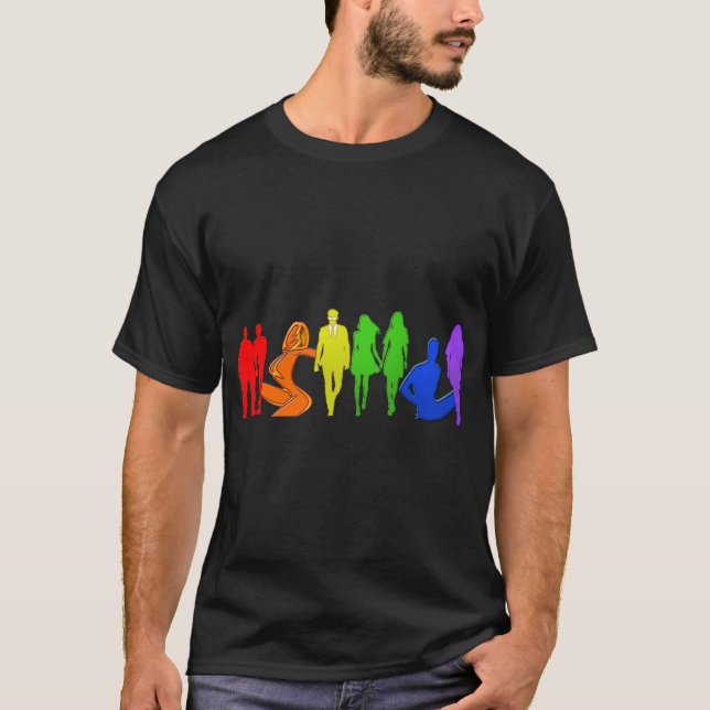 Gay Pride Shirt (Vorderseite)