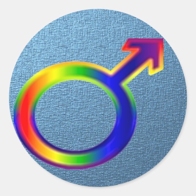 GAY PRIDE STICKER (Vorderseite)