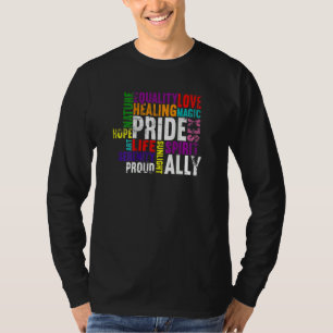 Gay Pride Stolz Albergo Equality Liebe Lgbt Gay Le T-Shirt