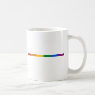 Gay Pride-Streifen Kaffeetasse