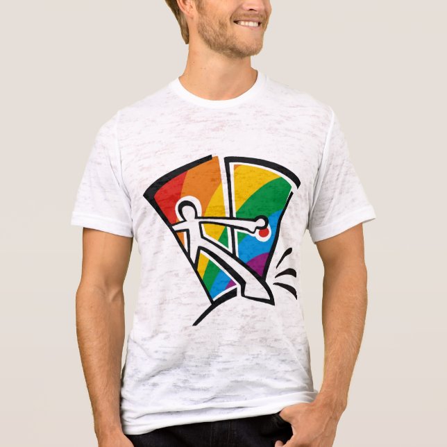 Gay Pride-T - Shirt (Vorderseite)