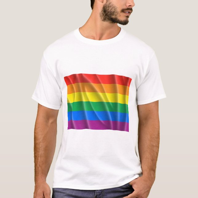 Gay Pride T-Shirt (Vorderseite)