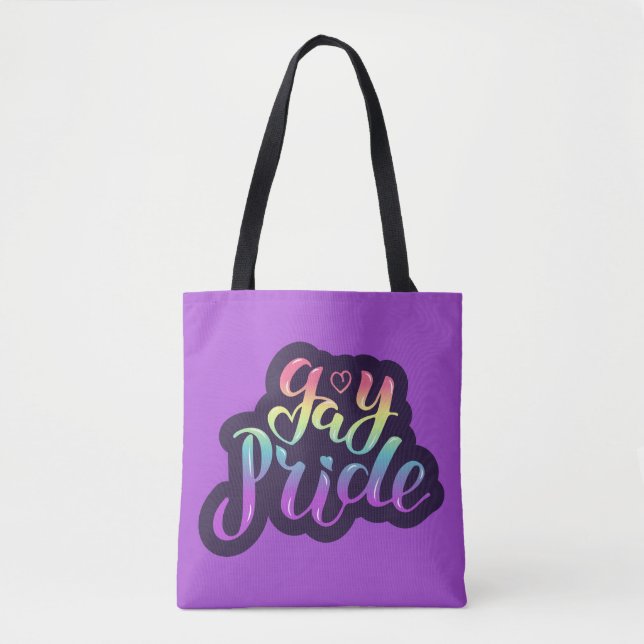 Gay Pride Tasche (Vorderseite)