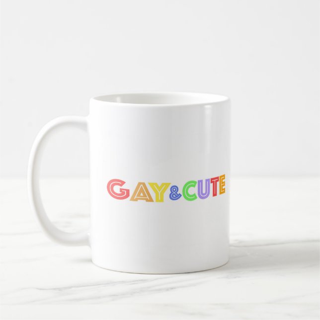 Gay Pride Tasse (Links)
